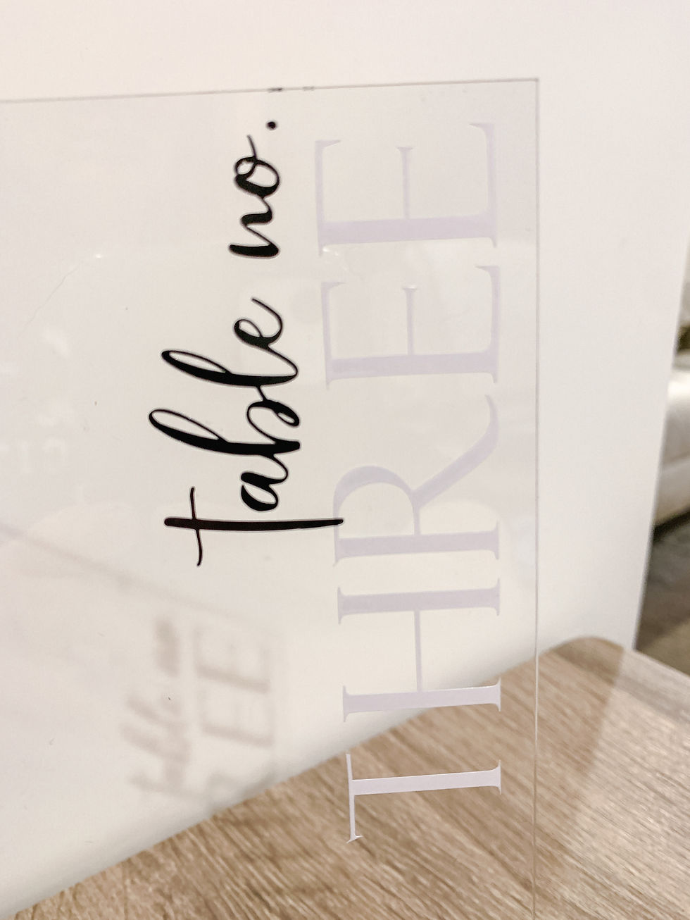 Thumbnail: Modern Clear Acrylic