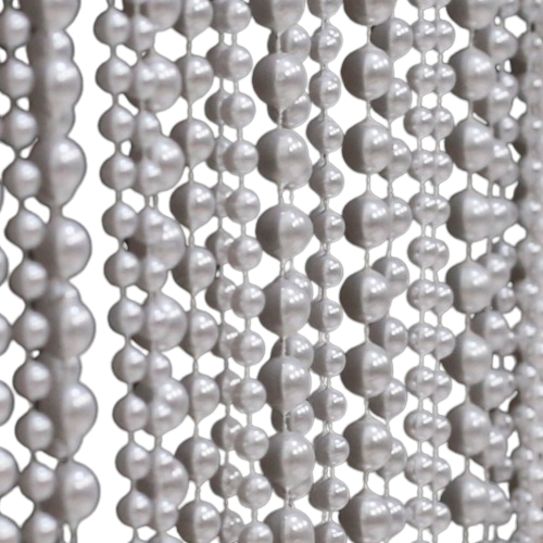 White Pearl Bead Curtain