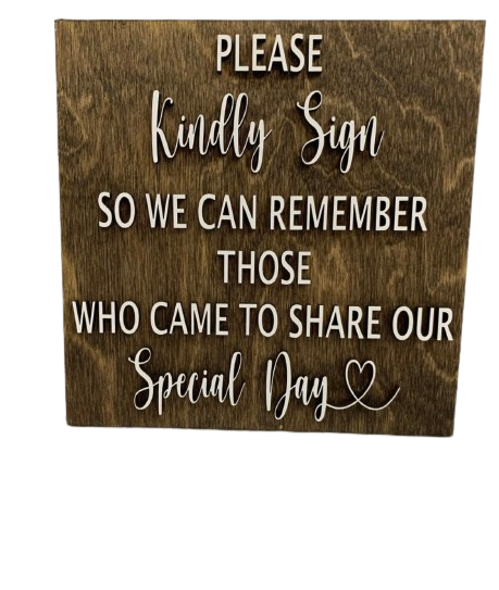 Thumbnail: Wood Signage Set