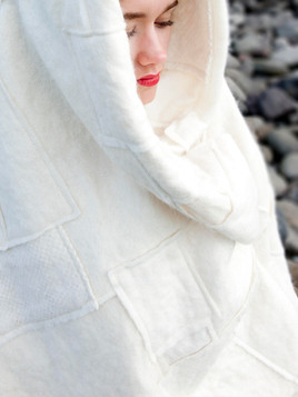 felted wool, icelandic wool, textile design, made in utrecht, hanna felting, sustainable art,  