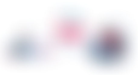 vector photo of two coworkers working remotely