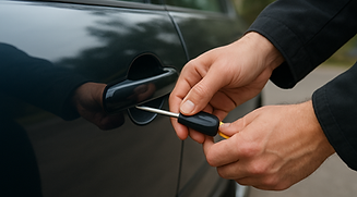 Schlosser bei der Autotür-Reparatur.png