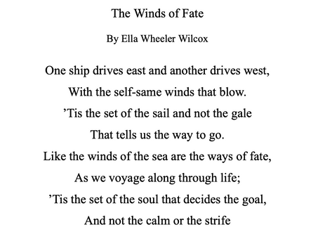 Threads on the Wind: Navigating Fate in Ella Wheeler Wilcox’s Verse