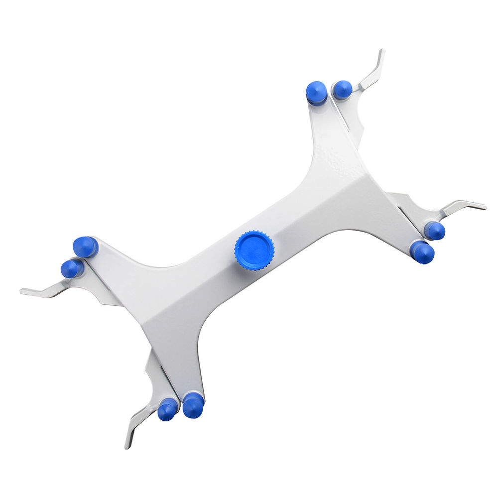 Aluminum Double Burette Clamp, Adjustable Buret Clamp, Butterfly Style