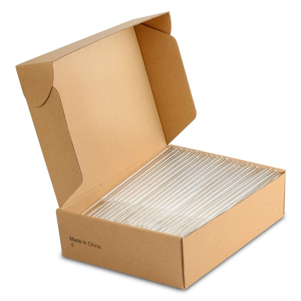 100-Pack 3ml Glass Dropper Pipettes, Non-Graduated