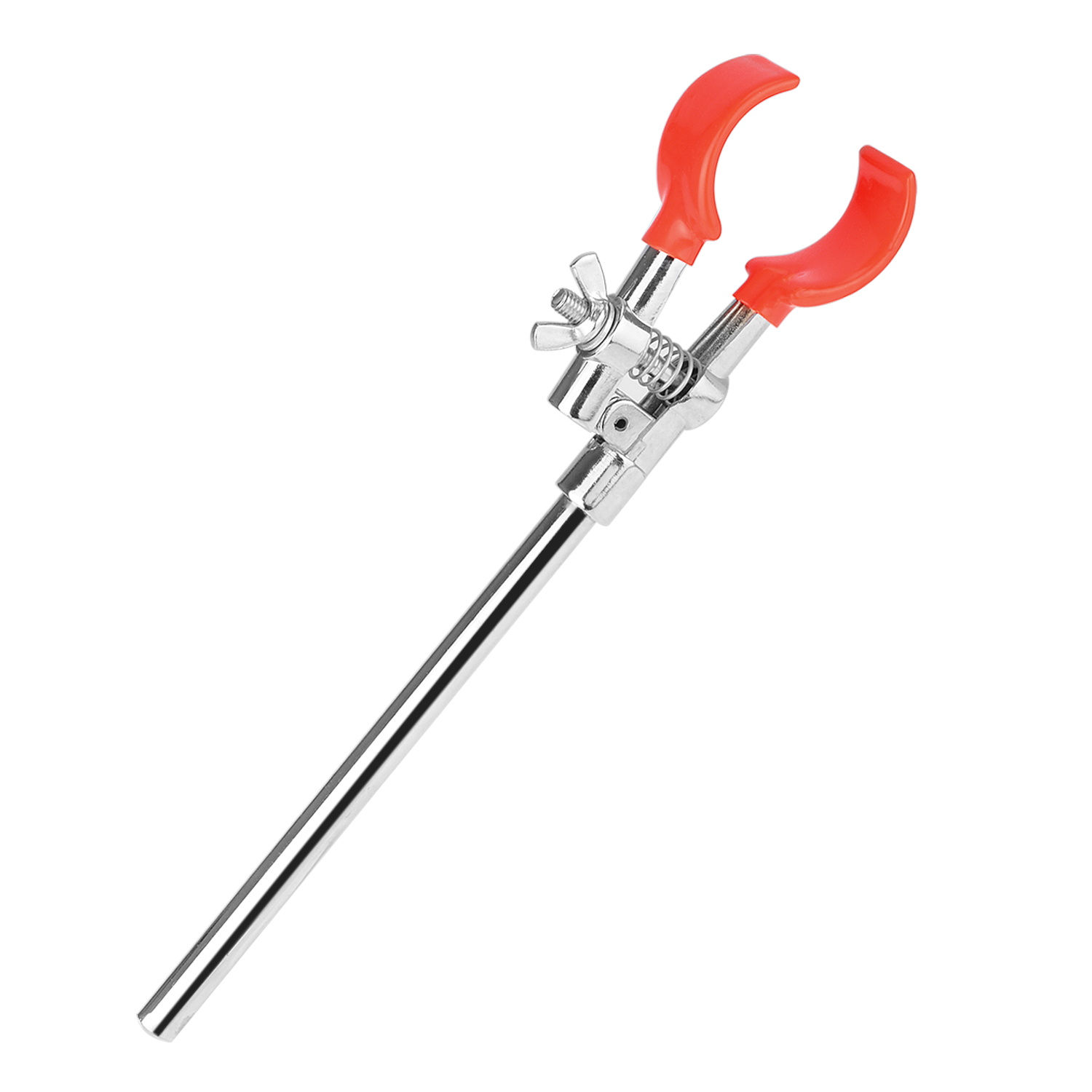 2-Prong Swivel Clamp, Multipurpose Extension Grip Clamp with 7 inch Rod