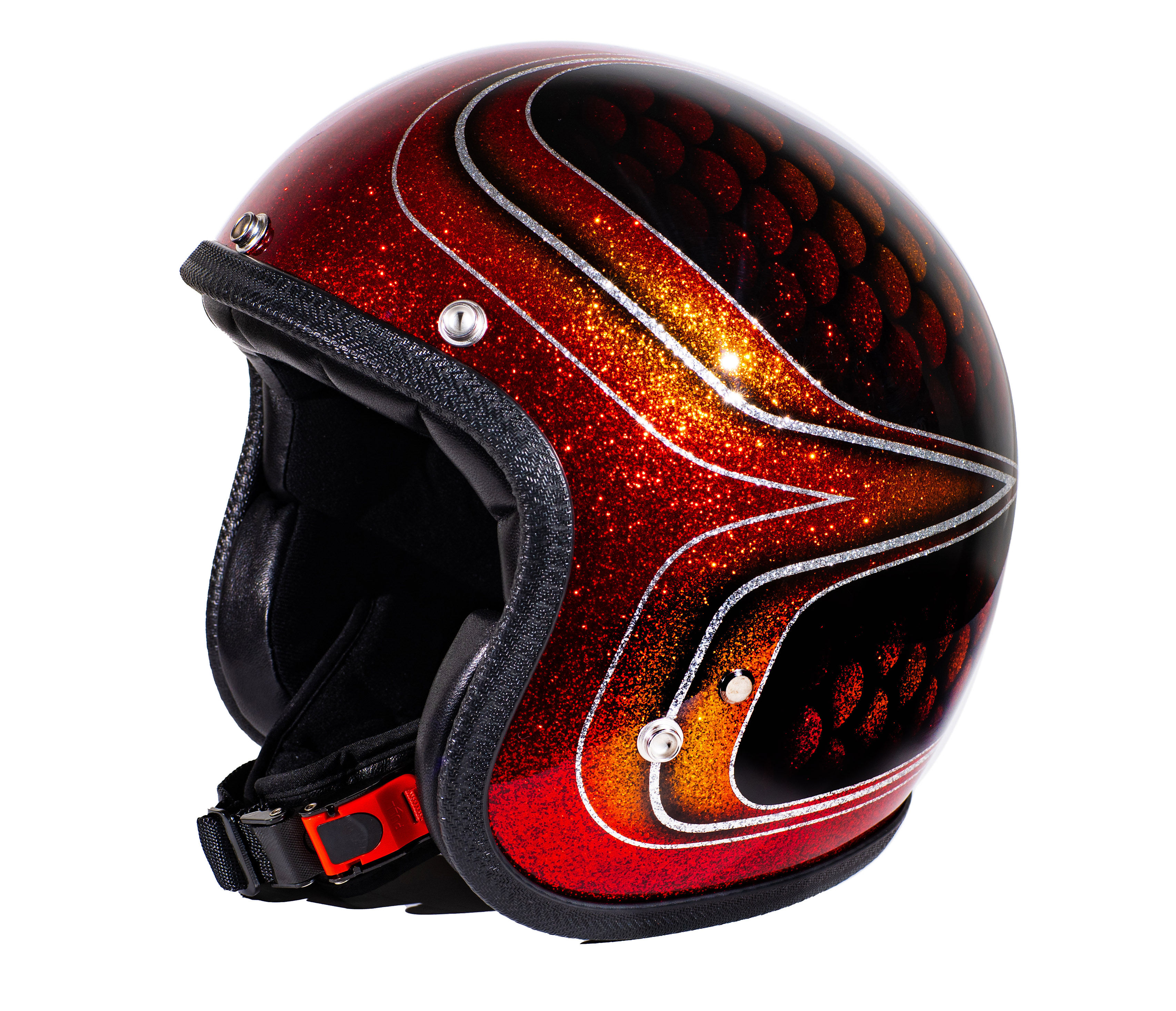 70's Superflake Red Fish Scales 2013