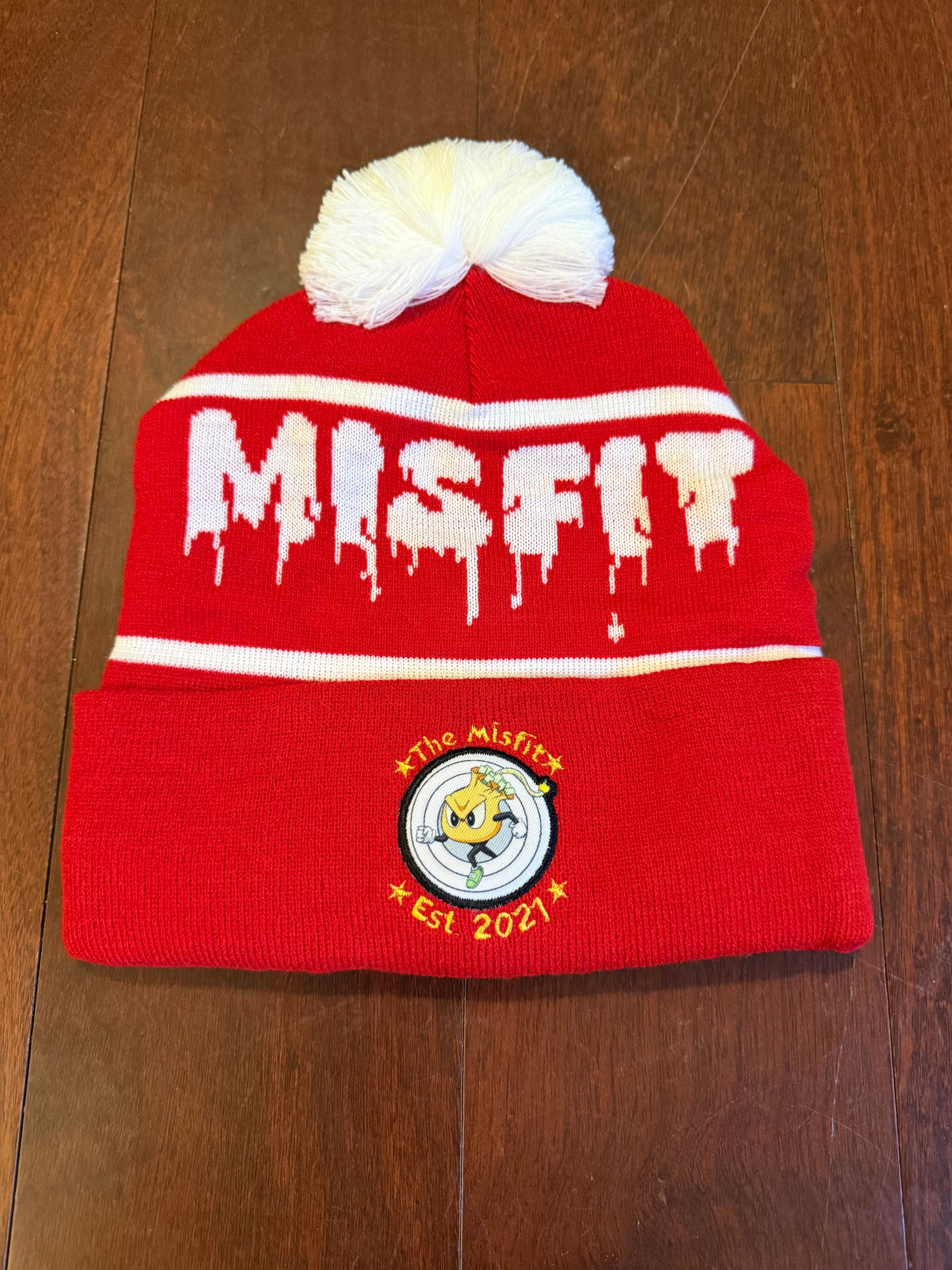 Snowball Beanie (Red)