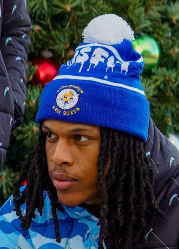 Thumbnail: Snowball Beanie (Blue)
