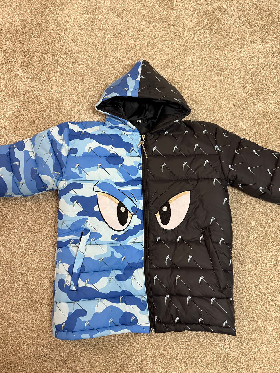 Thumbnail: Blue Bubble Coat