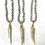 Thumbnail: Deer Antler Gemstone Necklace