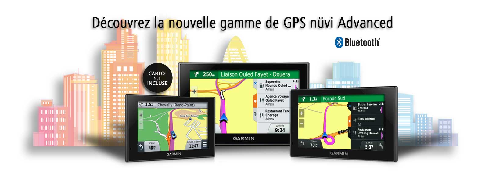 Garmin N°1 du GPS en Algerie