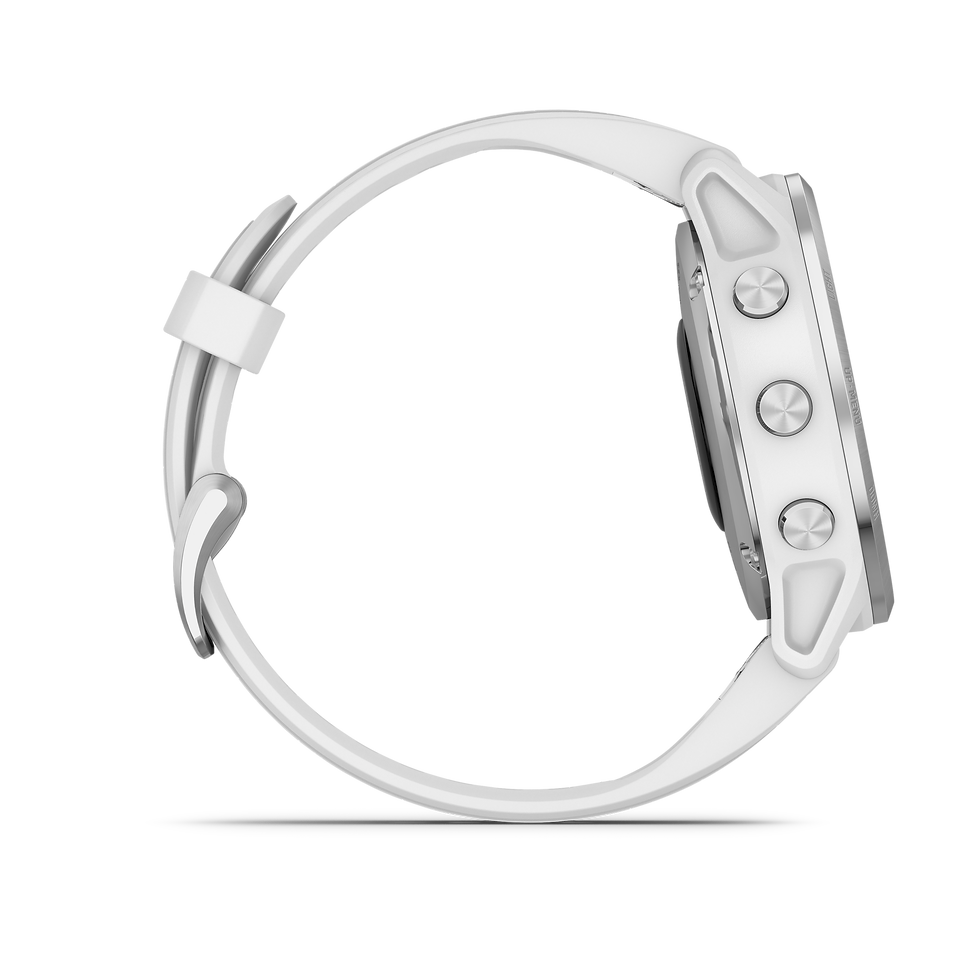 Miniature : fēnix 6S Silver avec bracelet blanc