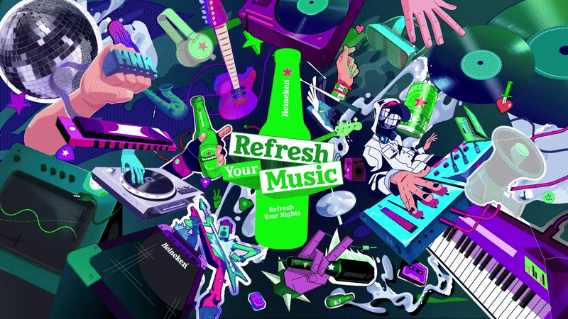 HEINEKEN – Refresh Takeover