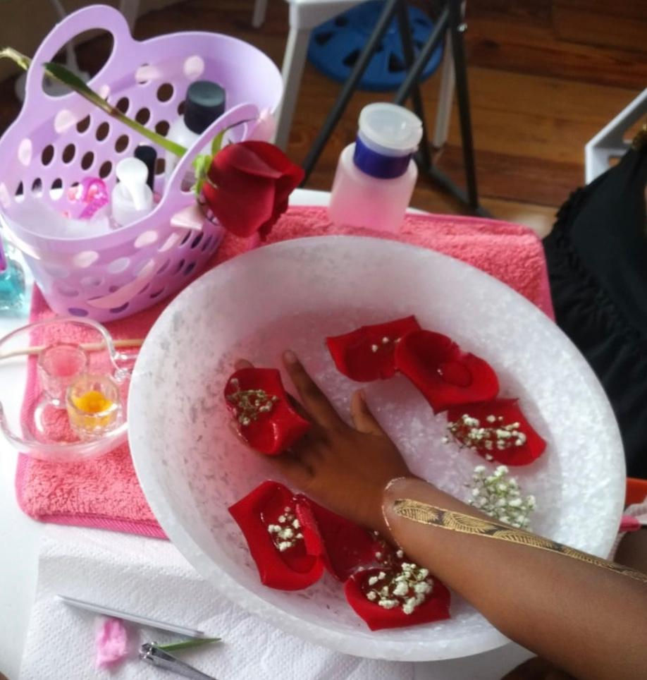 Rose Petal Manicure