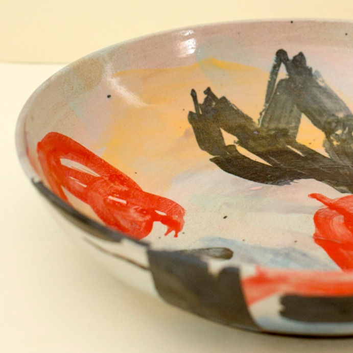 Miniatura: Plato 'Ficina' de Caro Paz