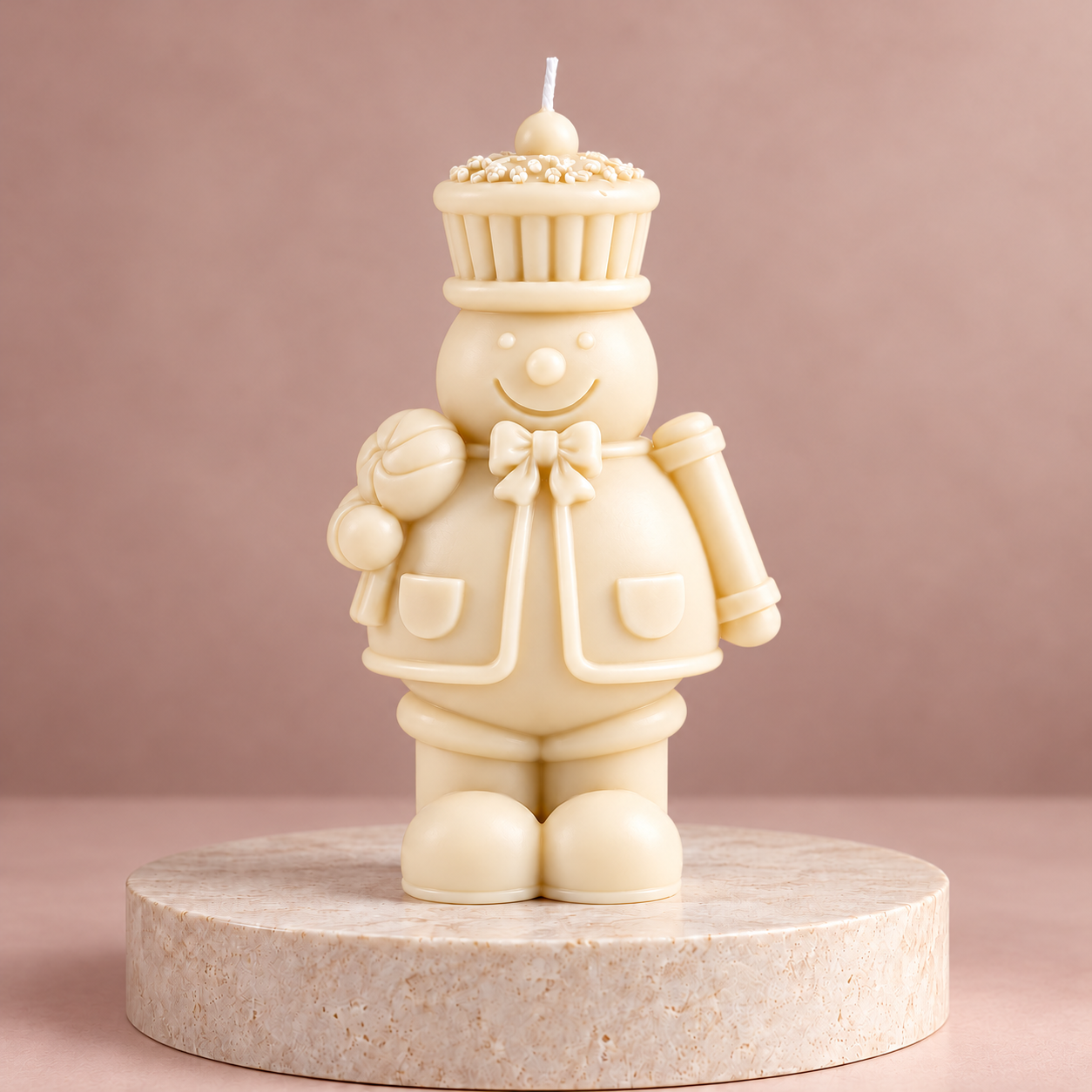 Gaspard Bougie Casse Noisette de Noël