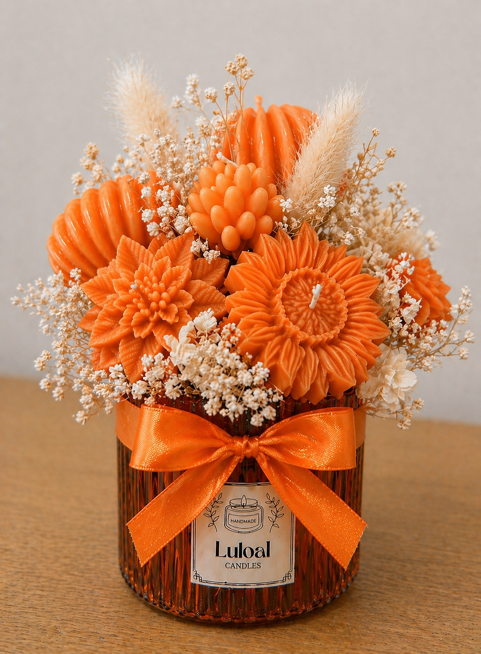 Miniature : Bouquet de fleurs en bougie Shay