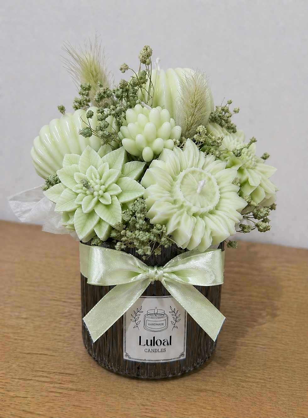 Miniature : Bouquet de fleurs en bougie Shay