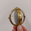 Thumbnail: Victorian Double Sided Portrait Pendant and Brooch. Pinchbeck and Bevelled Glass