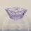 Thumbnail: Alexandrite Neodymium Glass Ahstray. Multi-Faceted Colour Changing Purple Blue