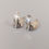 Thumbnail: Danish Silver Leaf Clip Earrings. Fogh, Copenhagen 1950s - 1970s. Scandinavian