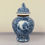 Thumbnail: Villeroy and Boch Flamand Blue China Jar with Lid 