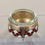 Thumbnail: Russian Cloisonné and Melchior Caviar or Salt Cellar. c1950's - 1970s, Mstera, I