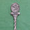Thumbnail: Queen Elizabeth II Commemorative Spoon, Silver Plated, Made in Holland, Vintage.