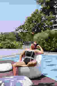 ethical swimsuit - lime ricki swimwear, sewn in the USA, all woman company, classic black one piece // sunnyinjune.com