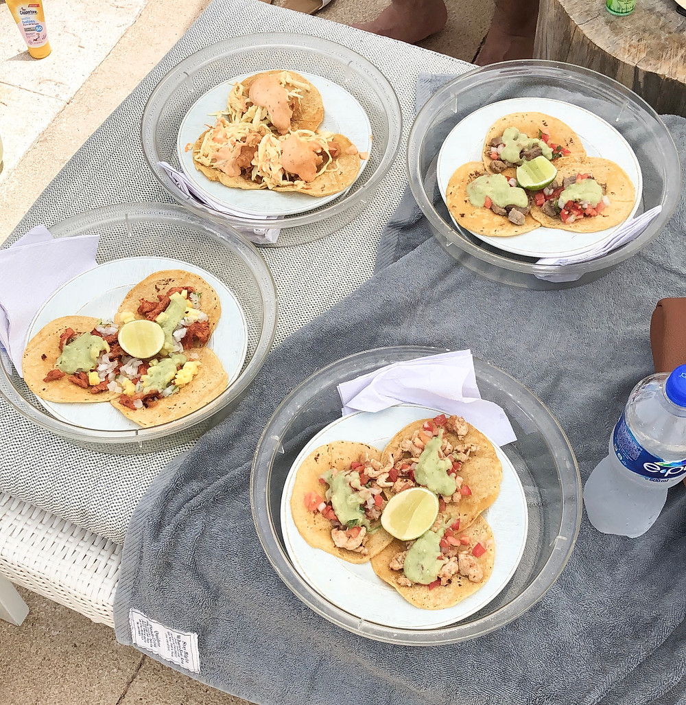 poolside eats: tacos - unico 20 87 // sunnyinjune.com