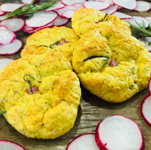 Radish Potato Biscuits