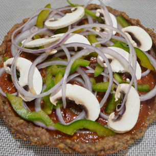 Baked Chicken Pizza Crust