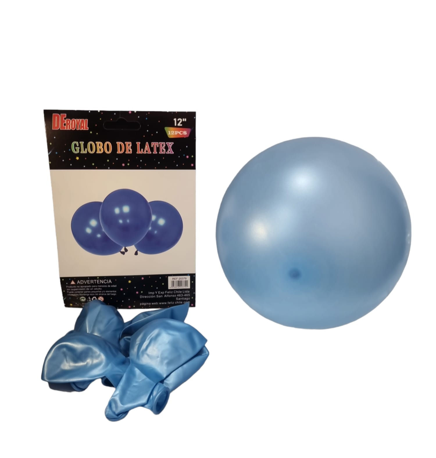 Globos x12. de 12"