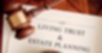 New York estate planning documents including a will, trust paperwork, and power of attorney on a desk