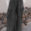 Thumbnail: Black Mineral Wash Tiered Wide Leg Patchwork Drawstring Pants
