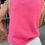 Thumbnail: Bright Pink Pearl Embellished Contrast Trim Sleeveless Knit Top