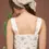 Thumbnail: Floral Ribbon Bow Detail Sleeveless Crop Top