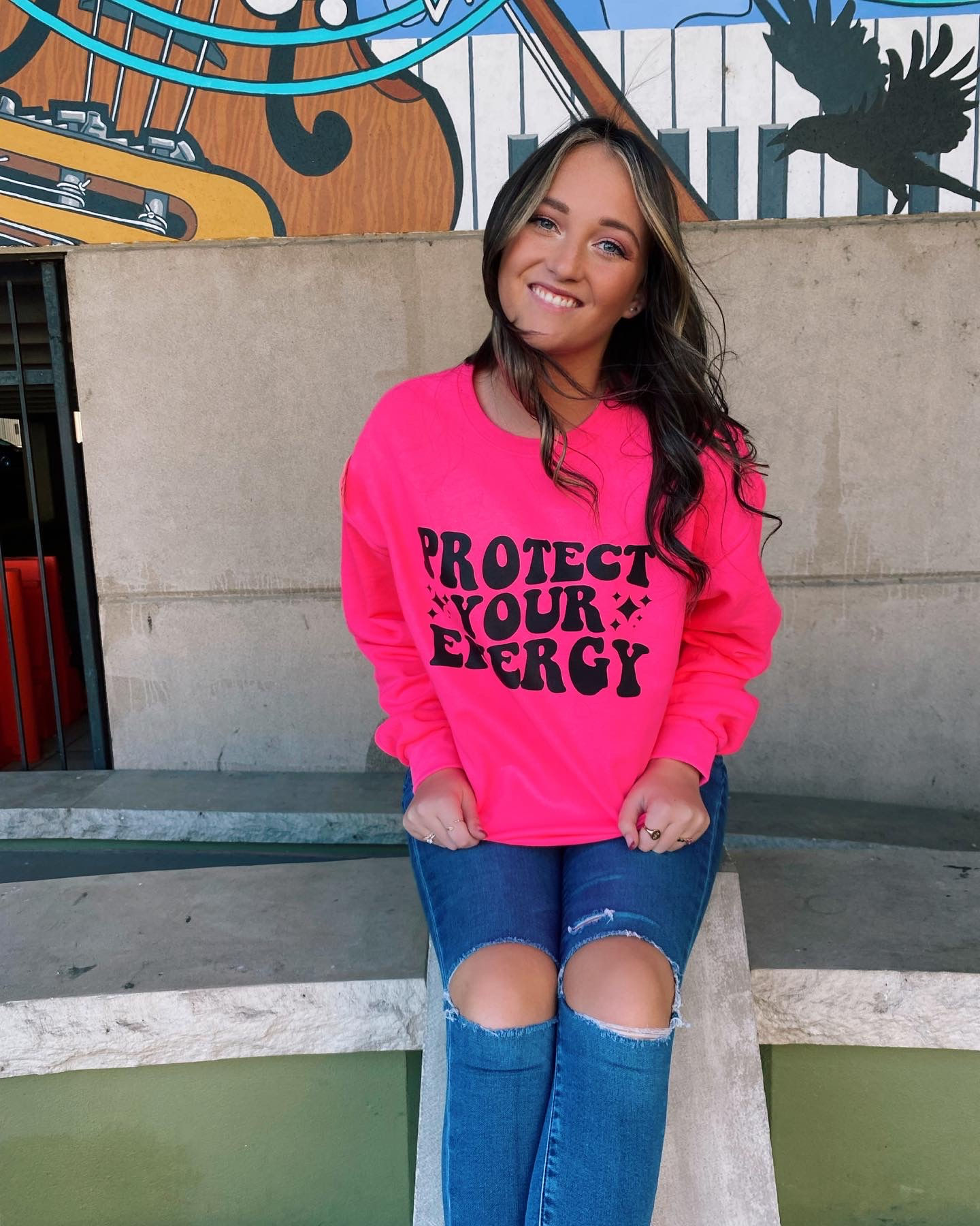 Protect Your Energy Crewneck 