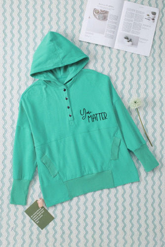 Thumbnail: You’re Enough Button Hoodie