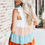 Thumbnail: Colorblock Tiered Flowy Tank
