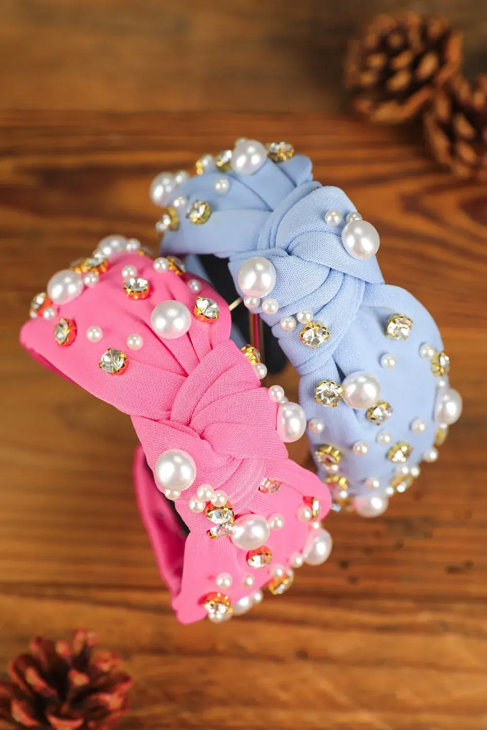 Wrapped in Pearls Headband