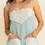 Thumbnail: Soft Knit Lace Inserted Seam Detail Romper