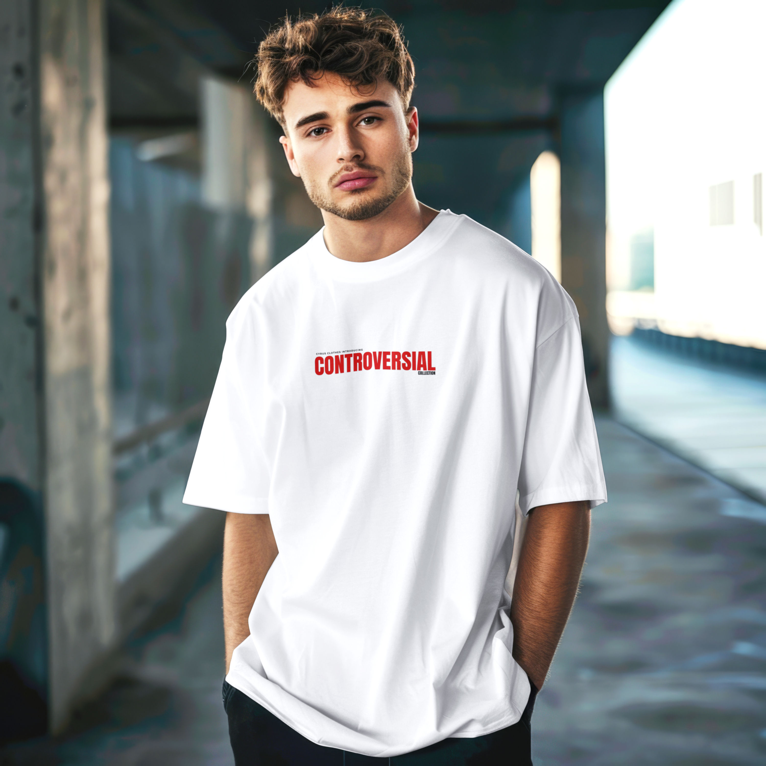 Crazy Bird Tee - Oversize Style 