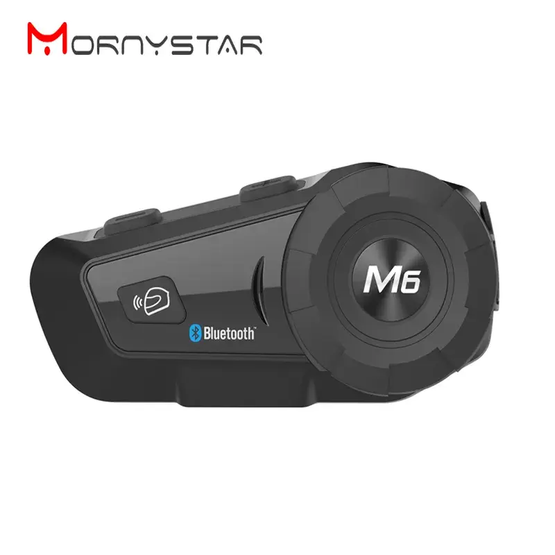 Thumbnail: 1000m Bluetooth Intercom Motorcycle Helmet Headsets