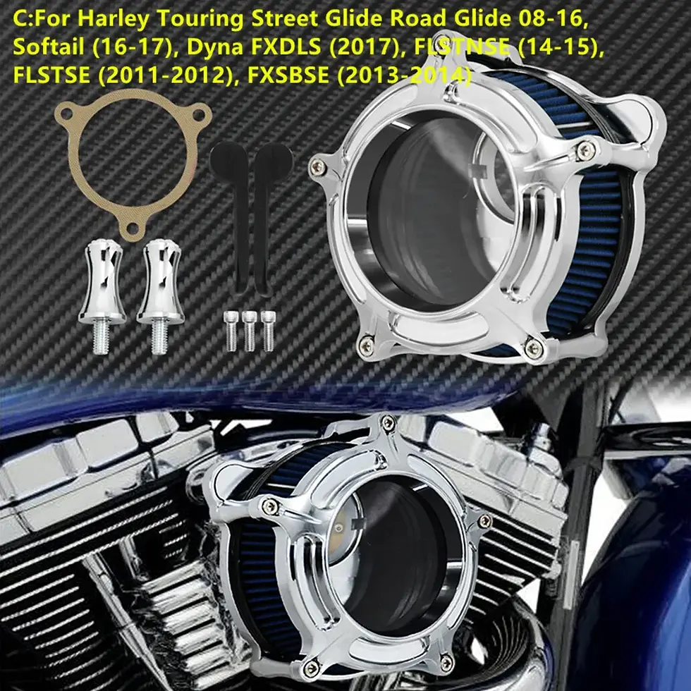 Thumbnail: Air intake Filter Chrome Harley