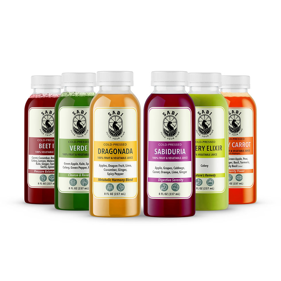 Sabi Juice products