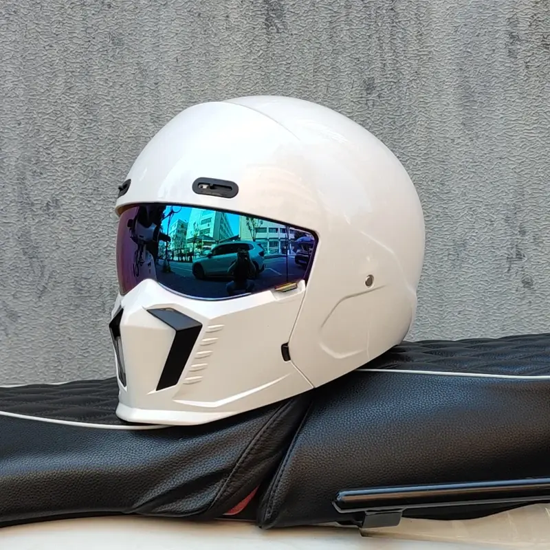 Thumbnail: New Scorpion Motorcycle Cascos Moto Combination Helmet Half M L XL XXL XXXL