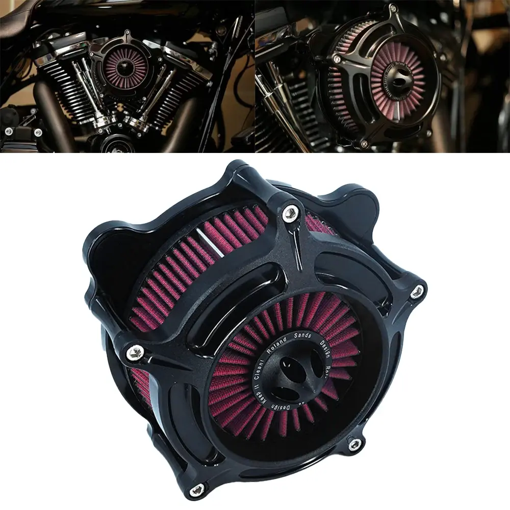 RSD Turbine Air Cleaner Filter for Harley