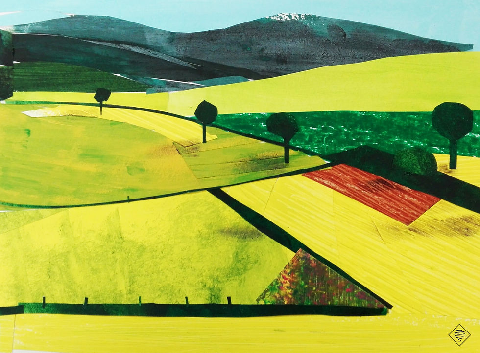 paysage collage